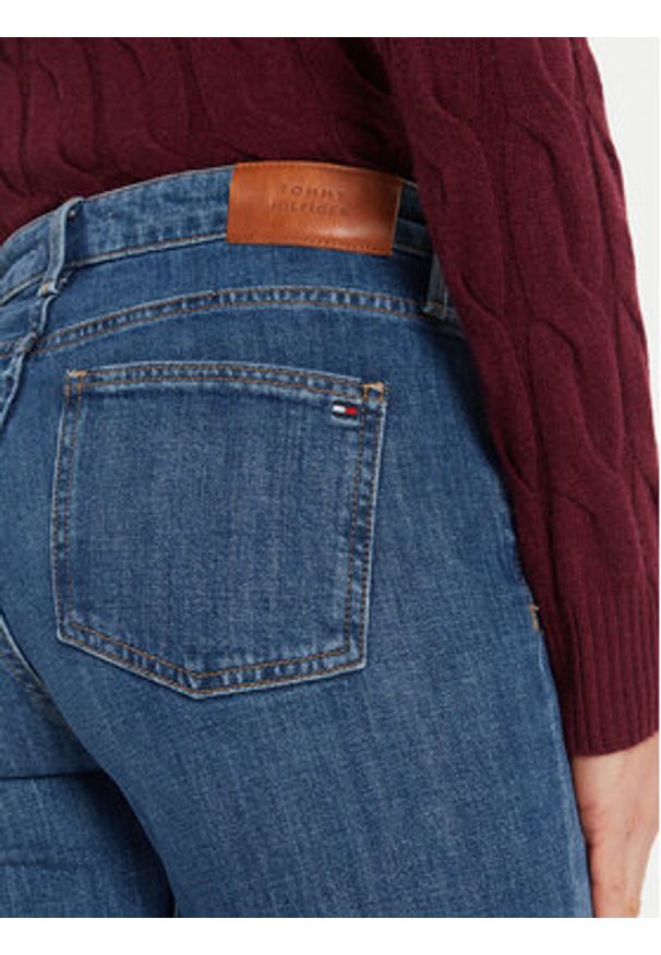 TOMMY HILFIGER - Tommy Hilfiger Jeansy WW0WW45009 Niebieski Bootcut Fit. Kolor: niebieski
