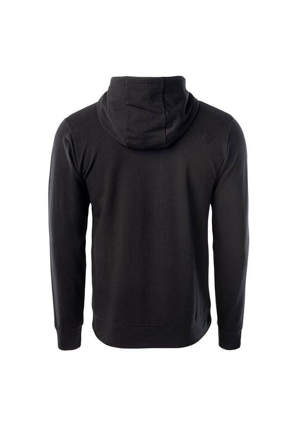 Iguana - Męska Bluza Z Kapturem Harper Full Zip. Typ kołnierza: kaptur. Kolor: czarny. Styl: sportowy