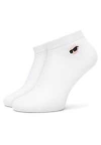 Karl Lagerfeld - KARL LAGERFELD Skarpety krótkie A4M47044 Kolorowy. Materiał: bawełna. Wzór: kolorowy #3