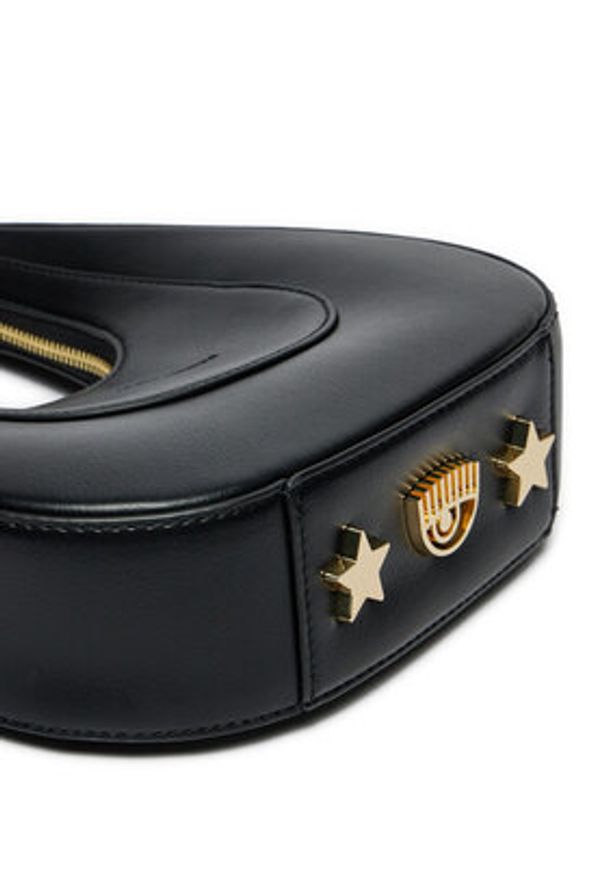 Chiara Ferragni Torebka 76SB4BG1 Czarny. Kolor: czarny. Materiał: skórzane