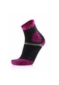 SIDAS - Trailrunning-Socken mit Verstärkungen für Knöchel und Zehen - Trail Protect. Kolor: wielokolorowy, różowy, czarny