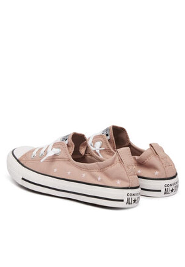 Converse Trampki Chuck Taylor All Star Shoreline Embroidered Stars A17778C Brązowy. Kolor: brązowy. Materiał: materiał