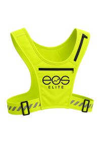 EOS ELITE - Kamizelka do biegania Eos Elite. Kolor: żółty. Sport: bieganie