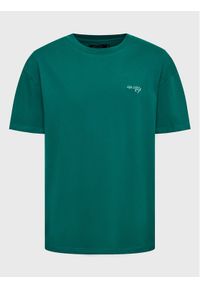 Night Addict T-Shirt MTS-NA149NEEDLE Zielony Relaxed Fit. Kolor: zielony. Materiał: bawełna #1