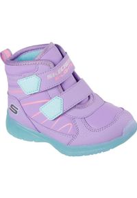 skechers - Buty dla dzieci Skechers Illumi brights Polar Steppe. Okazja: na uczelnię. Kolor: fioletowy. Materiał: polar. Model: Skechers Sport. Sport: joga i pilates #1