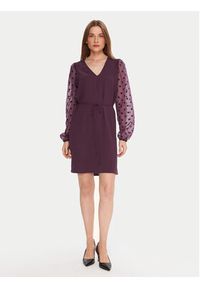 Vero Moda Sukienka koktajlowa Alva 10337473 Fioletowy Regular Fit. Kolor: fioletowy. Materiał: syntetyk. Styl: wizytowy #7