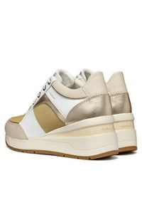 Geox Sneakersy D Zosma D558LA 085LY C1327 Złoty. Kolor: złoty. Materiał: materiał #4