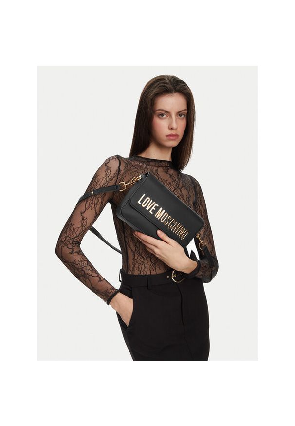 Love Moschino - Torebka LOVE MOSCHINO. Kolor: czarny