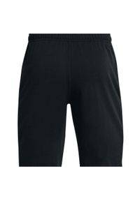 Krótkie Spodnie Terry Under Armour Ua Rival Damskie. Kolor: czarny, biały, wielokolorowy. Materiał: poliester, bawełna. Długość: krótkie