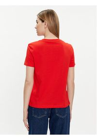 Calvin Klein Jeans T-Shirt J20J223226 Czerwony Regular Fit. Kolor: czerwony. Materiał: bawełna #4