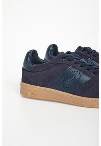 Liu Jo - Sneakersy męskie zamszowe LIU JO. Materiał: zamsz #4