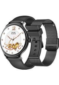 Smartwatch Rubicon RNCF13 Czarny. Rodzaj zegarka: smartwatch. Kolor: czarny