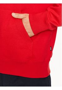 BOSS - Boss Bluza 50486243 Czerwony Oversize. Kolor: czerwony. Materiał: bawełna #3