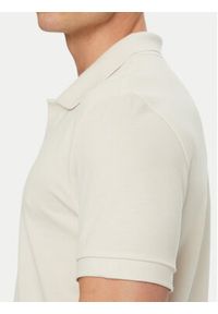Calvin Klein Jeans Polo LV04RF215G Kremowy Regular Fit. Typ kołnierza: polo. Kolor: kremowy. Materiał: bawełna #4