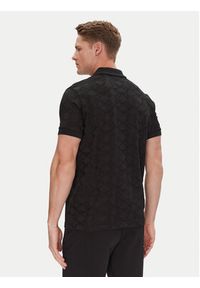 BOSS Polo Pirax 50538191 Czarny Relaxed Fit. Typ kołnierza: polo. Kolor: czarny. Materiał: bawełna #4