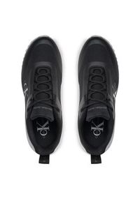 Calvin Klein Jeans Sneakersy Eva Runner Low Lace Mix Ml Wn YW0YW01442 Czarny. Kolor: czarny. Materiał: materiał #5