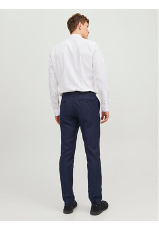 Jack & Jones - Jack&Jones Koszula 12187222 Biały Slim Fit. Kolor: biały. Materiał: bawełna, syntetyk