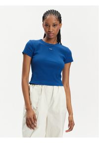 Hugo T-Shirt Baby 50510749 Niebieski Slim Fit. Kolor: niebieski. Materiał: bawełna #1
