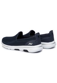 skechers - Skechers Półbuty Go Walk 5 15901/NVW Granatowy. Kolor: niebieski. Materiał: materiał #8