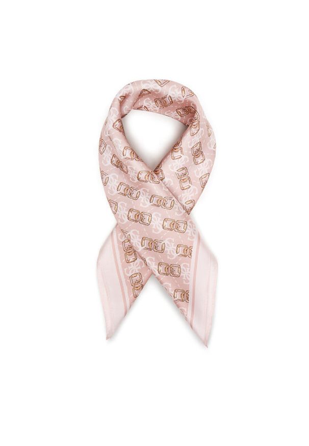 Guess Chusta AW5454 SIL03 Różowy. Kolor: różowy. Materiał: jedwab