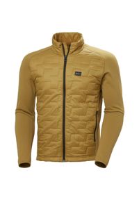 Kurtka puchowa Helly Hansen Lifa loft Hybrid. Kolor: brązowy. Materiał: puch. Styl: elegancki