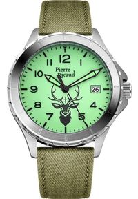 Zegarek Pierre Ricaud Zegarek męski Pierre Ricaud P97232.5223QRE zielony. Kolor: zielony #1
