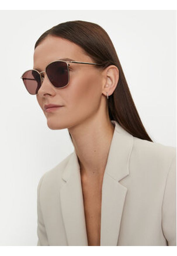 Guess Okulary przeciwsłoneczne GF0205 32E Złoty. Kolor: złoty