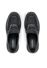 Karl Lagerfeld - KARL LAGERFELD Loafersy KL41213 Czarny. Kolor: czarny. Materiał: skóra #4