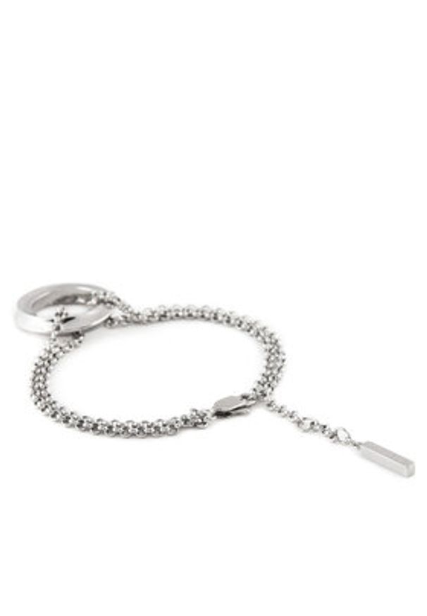 Calvin Klein Bransoletka 35000336 Srebrny. Materiał: metalowe. Kolor: srebrny