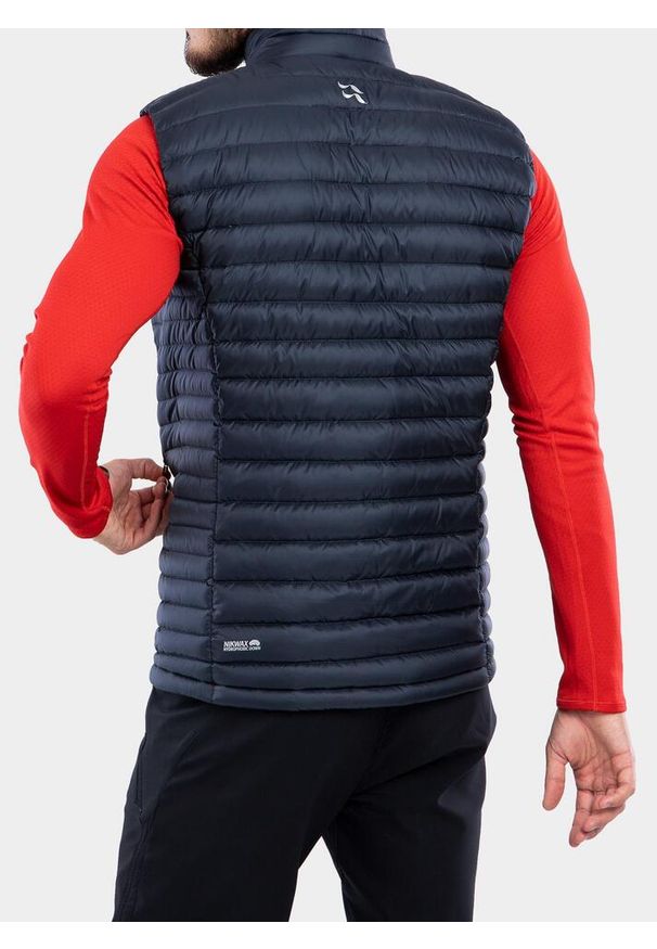 Kamizelka puchowa męska Rab Microlight Vest. Kolor: szary. Materiał: puch. Sport: turystyka piesza