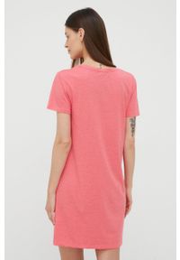 Tom Tailor koszula nocna damska kolor różowy. Kolor: różowy. Materiał: dzianina