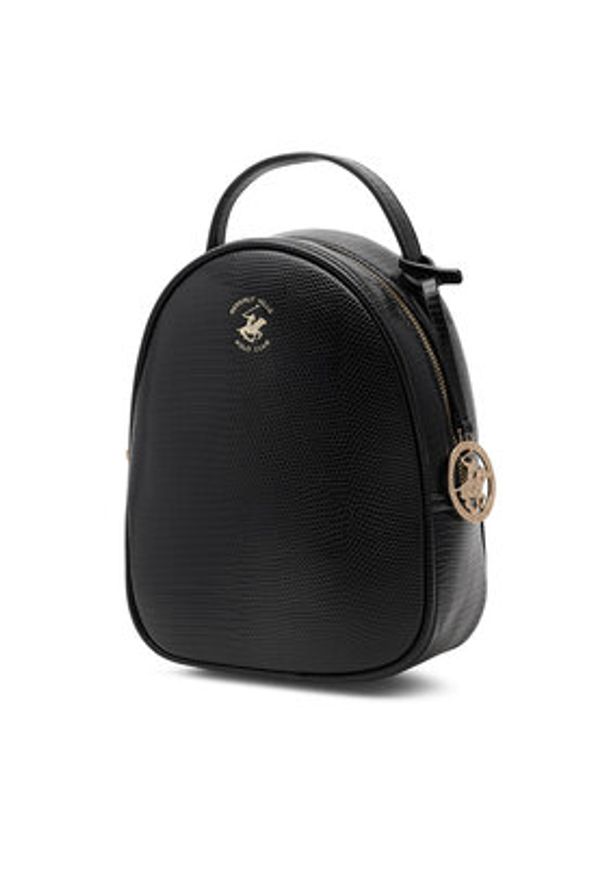 Beverly Hills Polo Club Plecak BHPC-W-06-A23 Czarny. Kolor: czarny. Materiał: materiał, poliester