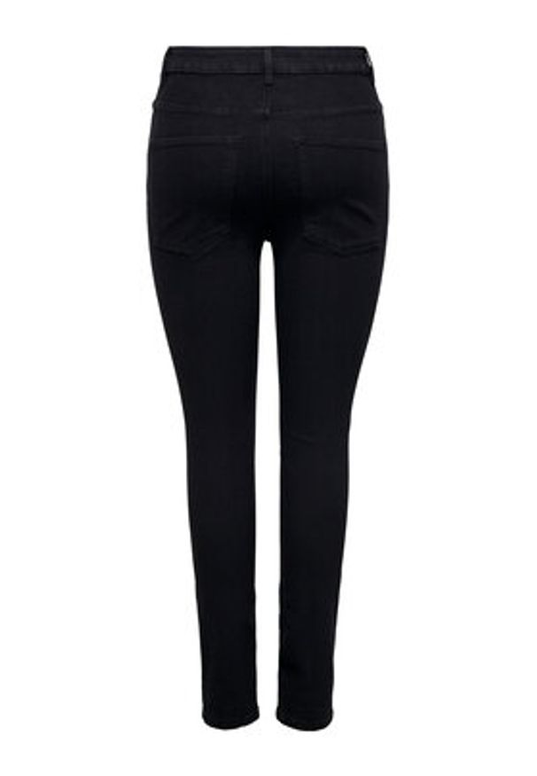 only - ONLY Jeansy Iconic 15333948 Czarny Skinny Fit. Kolor: czarny