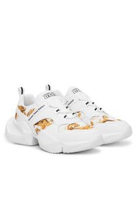 Versace Jeans Couture Sneakersy 80VA3SU7 ZSE19 G03 Biały. Kolor: biały. Materiał: skóra #7