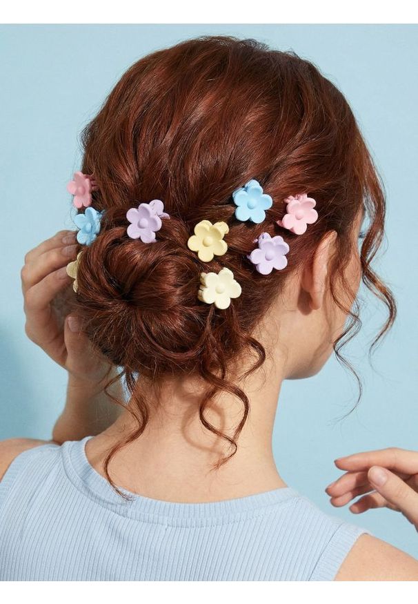 Sinsay - Spinki do włosów 10 pack - wielobarwny