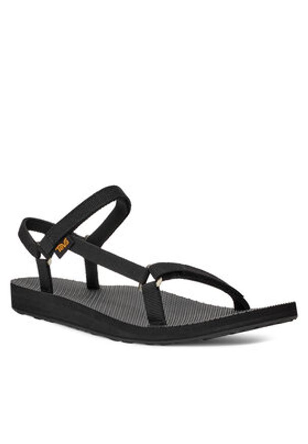 Teva Sandały Original Universal Slim 1150110 Czarny. Kolor: czarny. Materiał: materiał