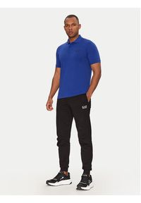 EA7 Emporio Armani Polo 8NPF14 PJVQZ UA031 Niebieski Regular Fit. Typ kołnierza: polo. Kolor: niebieski. Materiał: bawełna #3
