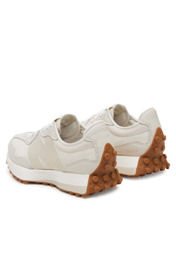 New Balance Sneakersy WS327DBA Beżowy. Kolor: beżowy. Materiał: zamsz, skóra
