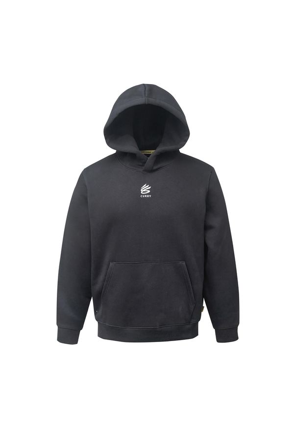Bluza męska Under Armour Curry Splash Hoodie. Kolor: czarny. Sport: fitness