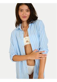 Banana Moon Koszula Garel Galeana MVD66 Błękitny Regular Fit. Kolor: niebieski. Materiał: syntetyk #2