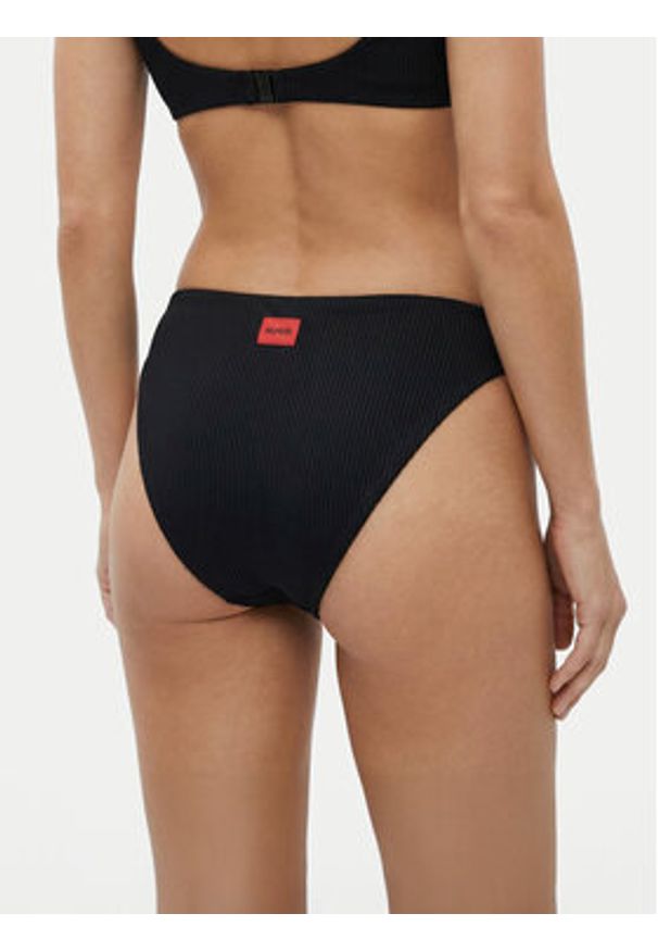 Hugo - HUGO Dół od bikini 50555702 Czarny. Kolor: czarny. Materiał: syntetyk