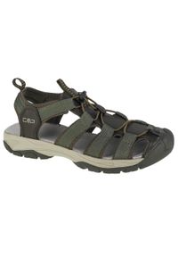 Sandały męskie, CMP Sahiph Hiking Sandal. Kolor: zielony