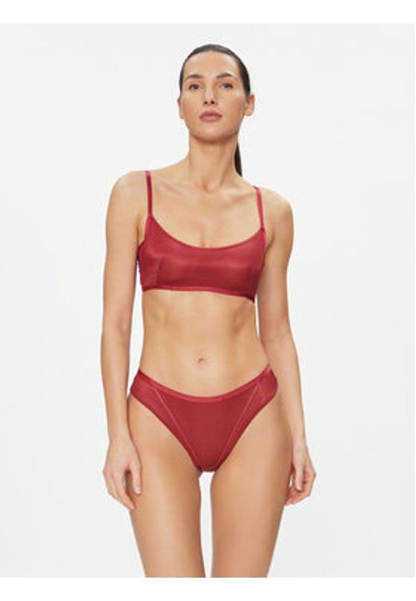 Hunkemöller Biustonosz braletka Ivana Ud 203609 Czerwony. Kolor: czerwony. Materiał: syntetyk