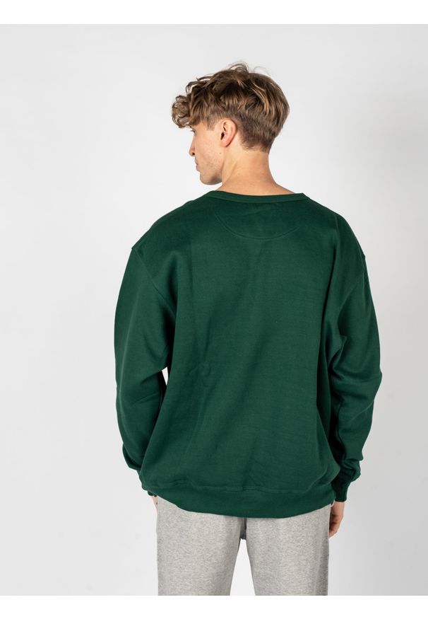 Champion Bluza "C-Neck" | HBGF88H586N8A | Mężczyzna | Zielony. Okazja: na co dzień. Kolor: zielony. Materiał: bawełna, poliester. Styl: casual