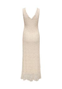 only - ONLY Sukienka wieczorowa Albina 15372795 Kremowy Regular Fit. Kolor: kremowy. Materiał: syntetyk. Styl: wizytowy #4