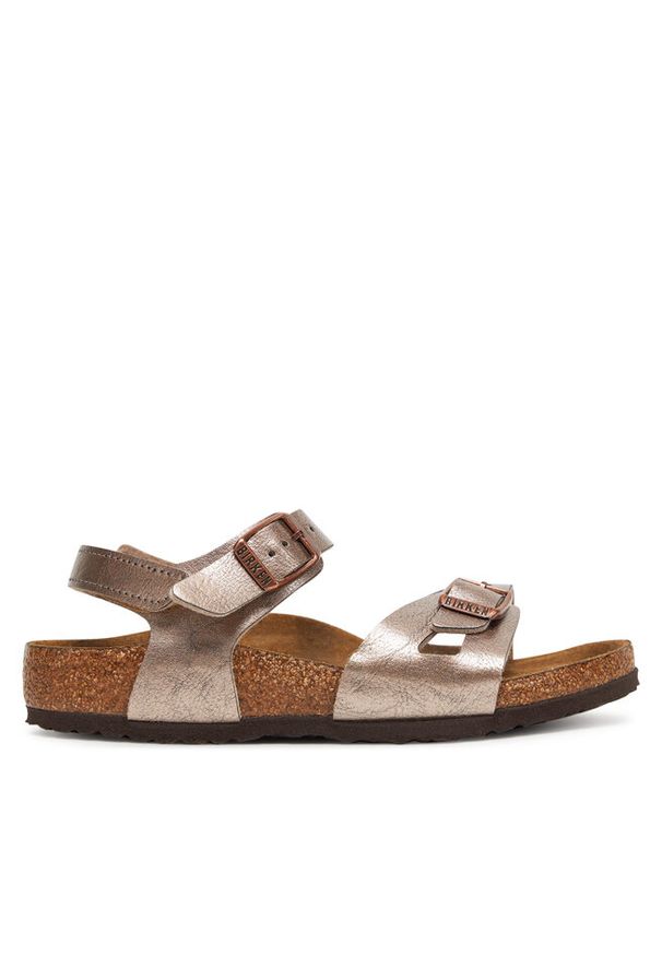 Sandały Birkenstock. Kolor: brązowy