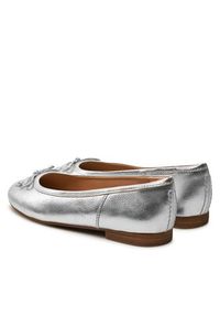 Clarks Baleriny Fawna Lily 26176380 Srebrny. Kolor: srebrny. Materiał: skóra #4