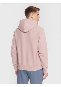 Champion Bluza Reverse Weave Fleece 217976 Różowy Regular Fit. Kolor: różowy. Materiał: bawełna #5