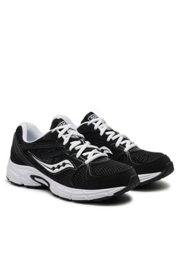 Saucony Sneakersy S70850 1 Czarny. Kolor: czarny. Materiał: skóra
