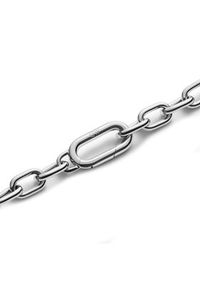 Daniel Wellington Naszyjnik Crystal Link DW00400607 Srebrny. Materiał: metalowe, srebrne. Kolor: srebrny